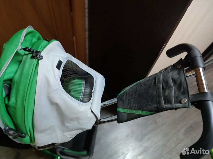 Детский велосипед трехколесный с ручкой