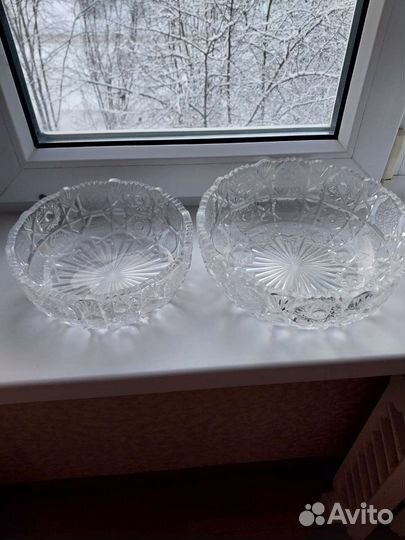 Ваза хрустальная СССР