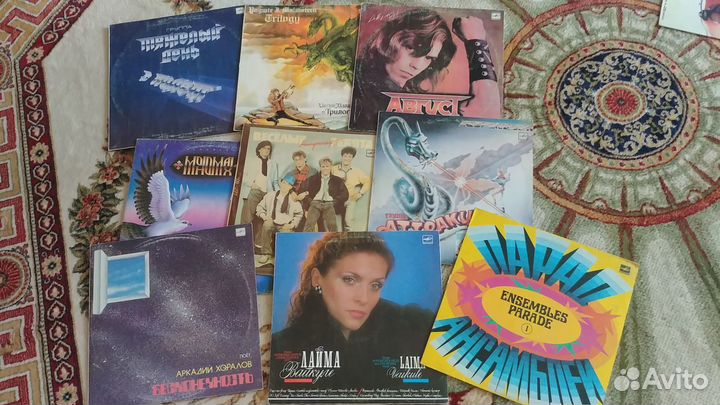 Виниловые пластинки LP