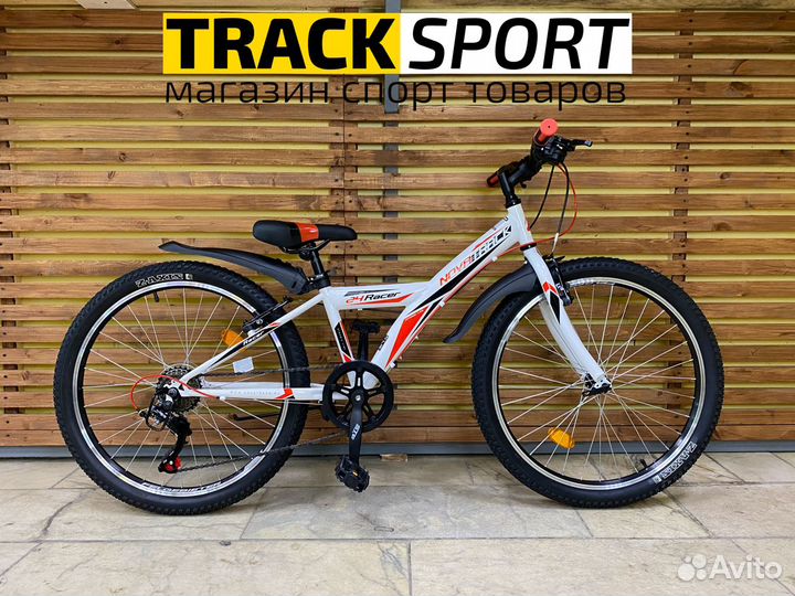 Велосипед подростковый новый Novatrack Racer 24