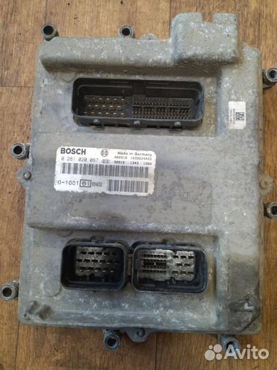 Блок управления двигателем MAN TGX 2008 0281020067