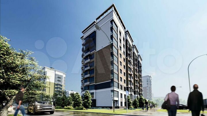 1-к. квартира, 43,1 м², 5/10 эт.