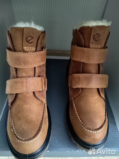 Зимние ботинки ecco