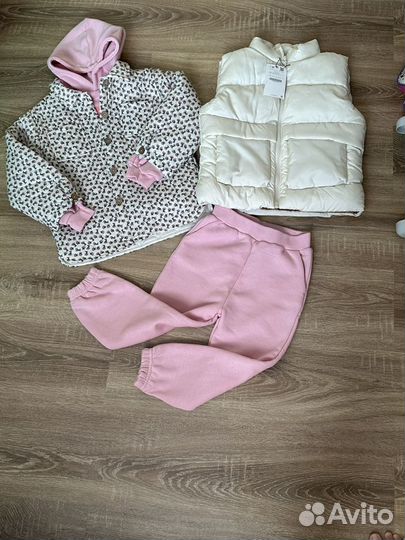 Одежда для девочки 122-128 новые zara hm