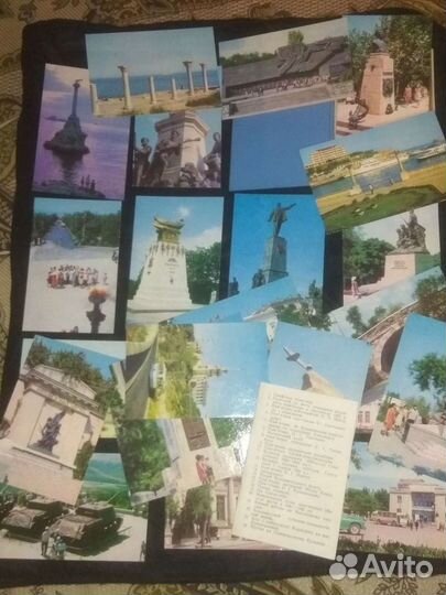 Севастополь набор открыток 24 шт., ссср. В футляре