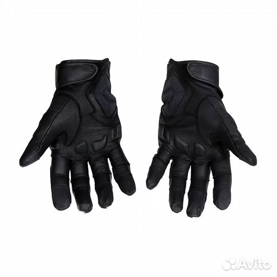Мотоперчатки кожаные edge Adventure черные