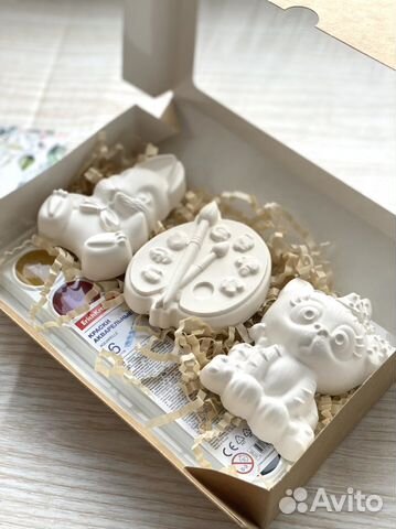 Гипсовые фигурки для раскрашивания