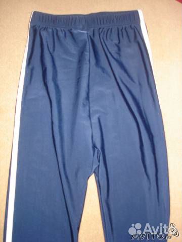 Леггинсы р 42 новые темно-синие