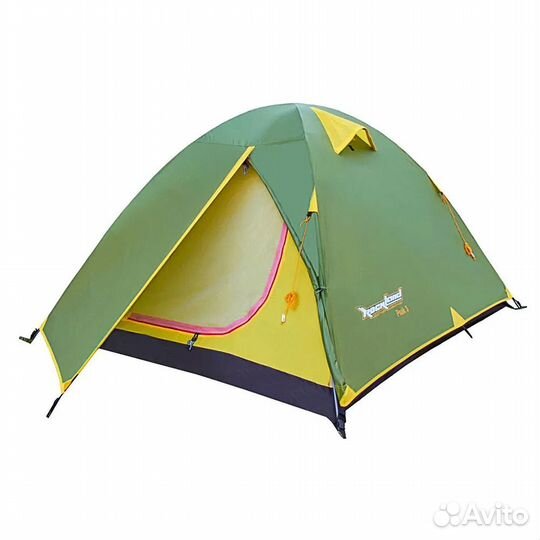 61352 Палатка RockLand Peak 3, зеленая