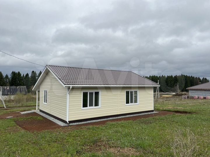 Дом 73 м² на участке 10 сот.