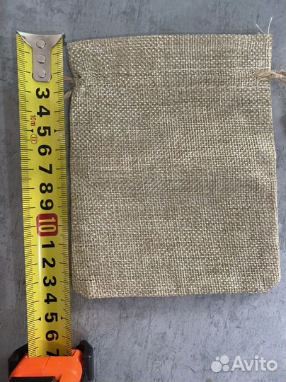 Холщовый мешочек 12х14