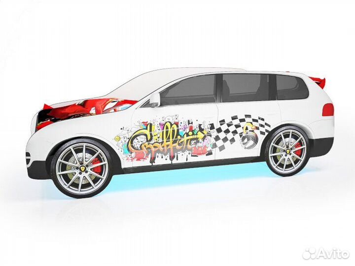 Детская кровать машинка Джип