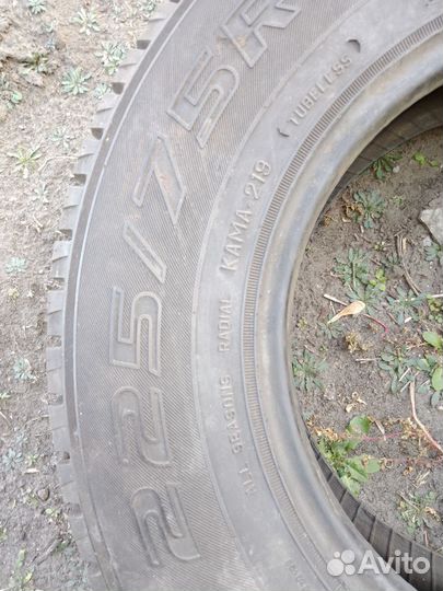 Шина кама 219 225 75 r16
