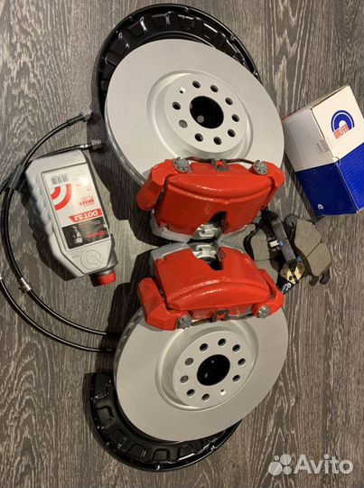 Большие Тормоза 340 345 VW audi seat skoda