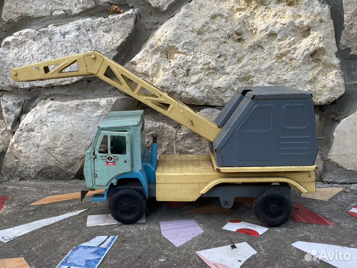 Машинка ссср. камаз кран. Красная Этна. Жесть