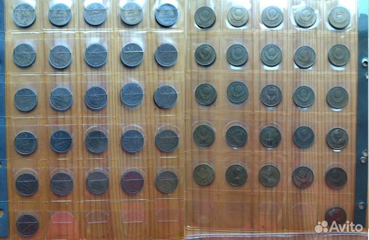Монеты СССР (погодовка и юбилейные 1924-1991 гг)