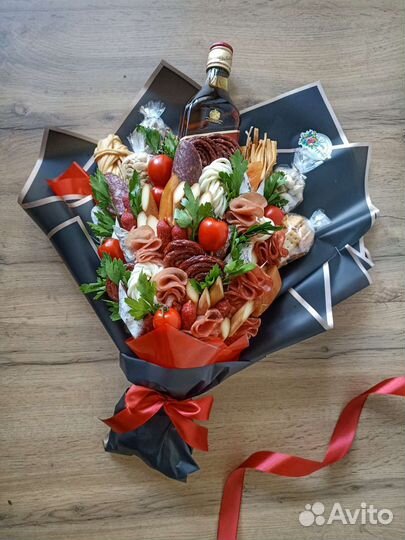 Мужской съедобный букет