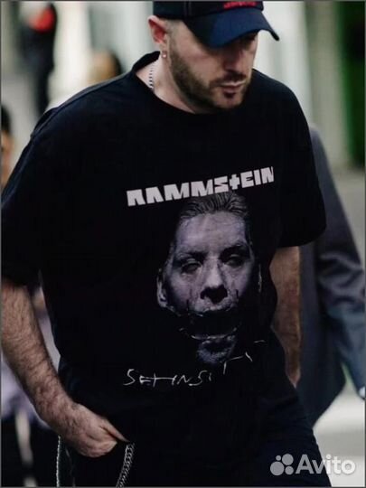 Футболка Vetements Rammstein Новая коллекция