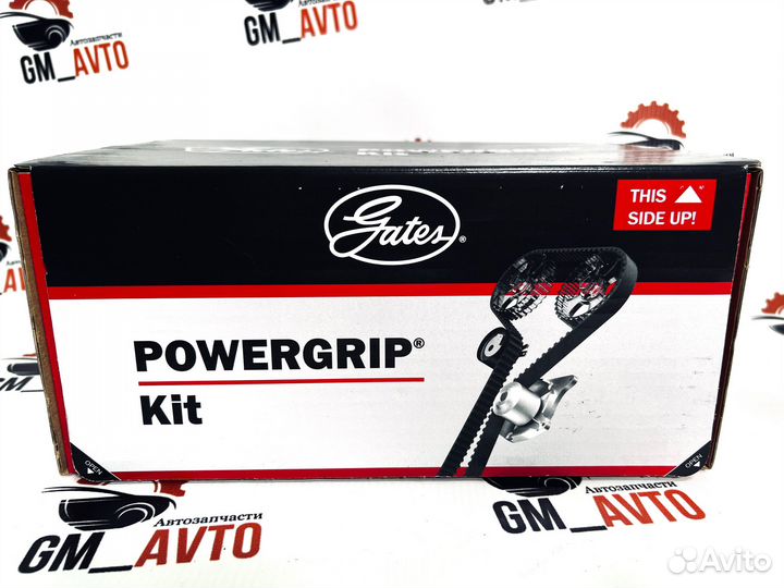 Комплект грм Gates с помпой для 16 клапанных