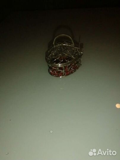 Шкатулочка в виде сердца(Германия)