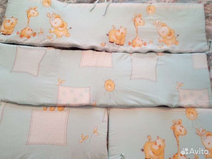 Бортики в детскую кроватку