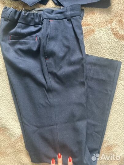 Школьная форма для мальчика 140 синяя