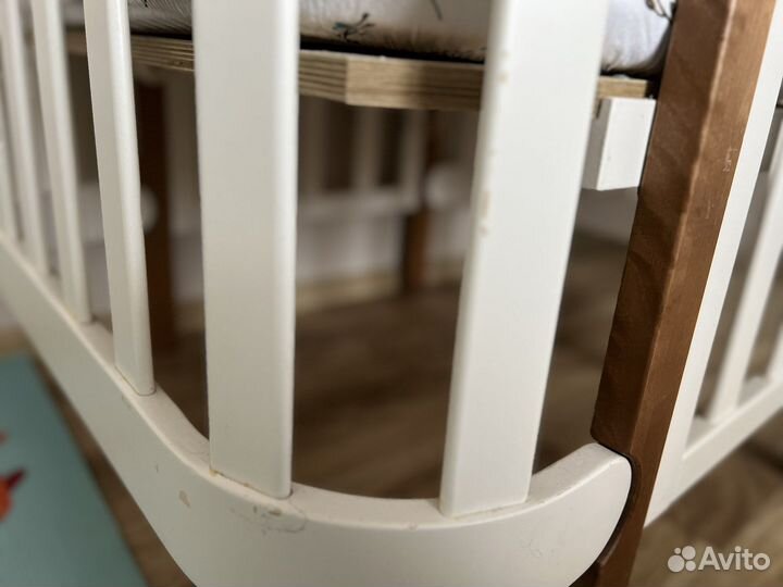 Детская кроватка happy baby mommy