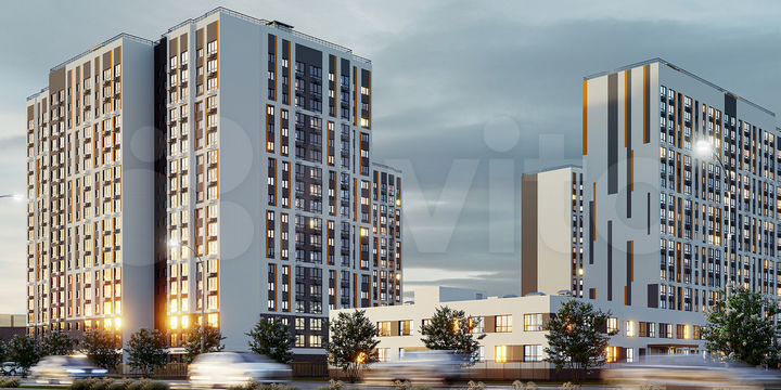 1-к. квартира, 37,1 м², 3/18 эт.