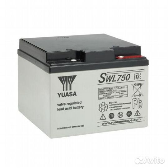Аккумулятор для ибп yuasa SWL750 25 а/ч