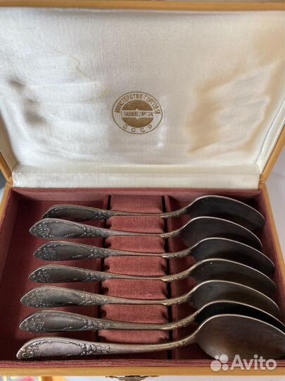 Мельхиоровые ложки СССР