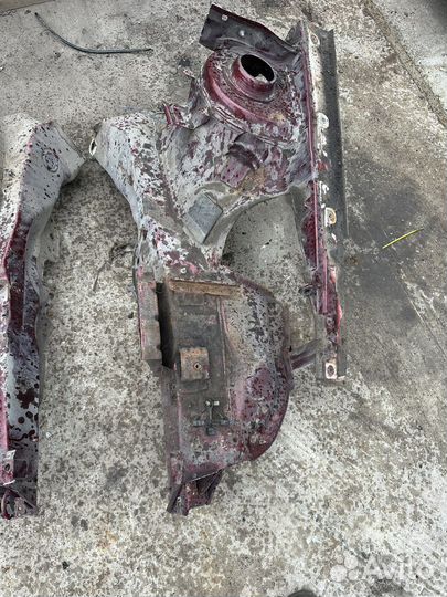 Стакан с лонжероном VW passat b3 b4