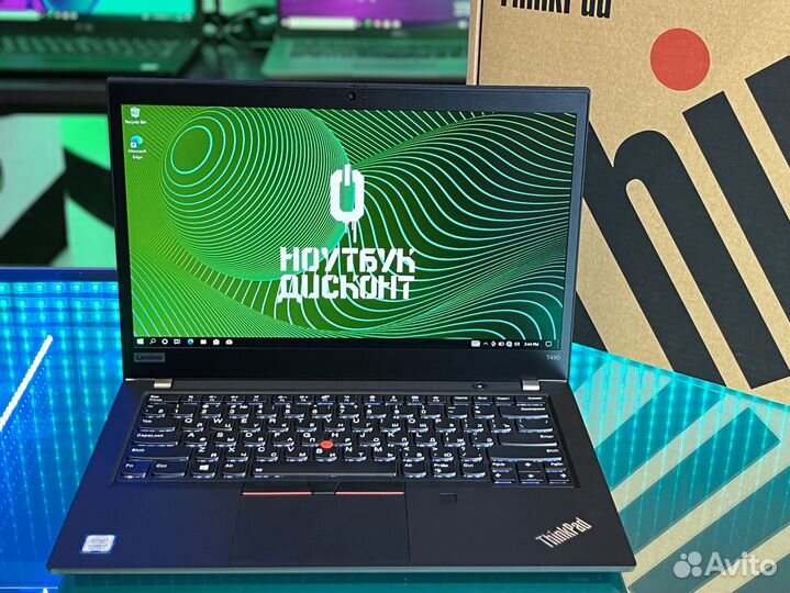 Как новый Lenovo T490 i7-8665U 16GB 512SSD IPS