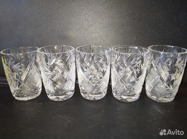 Стопки хрусталь СССР