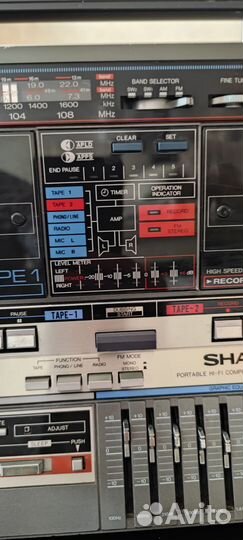 Магнитофон sharp 800 Z