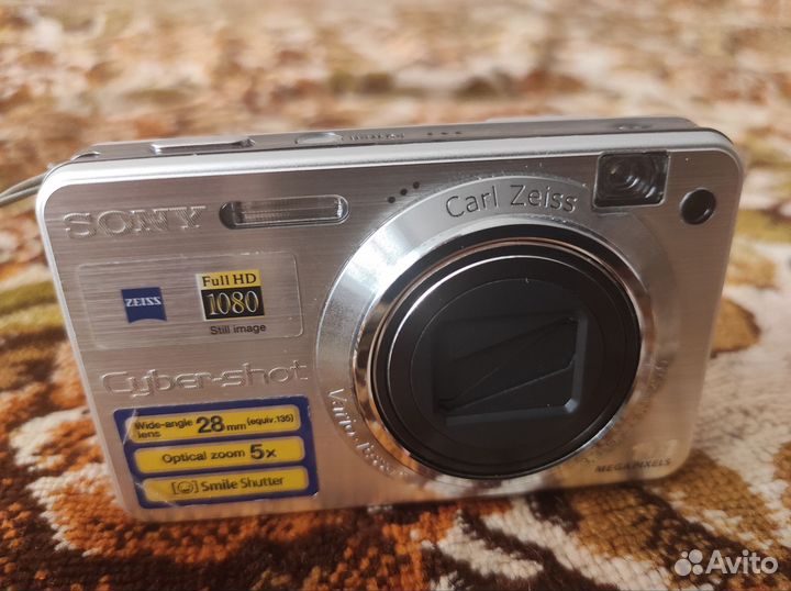 Компактный фотоаппарат sony cyber shot DSC-W170