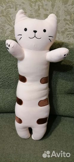 Мягкая игрушка Кот батон - обнимашка