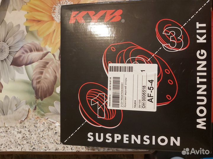 Комплект верхней опоры Renault Megane 3, Scenic 3