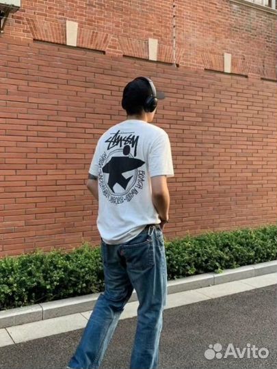 Футболка stussy белая