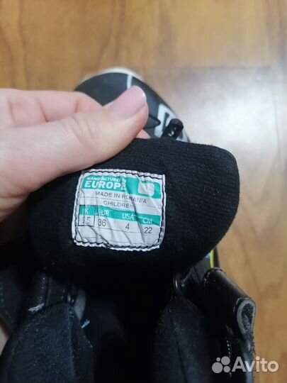 Лыжные ботинки salomon combi junior sns