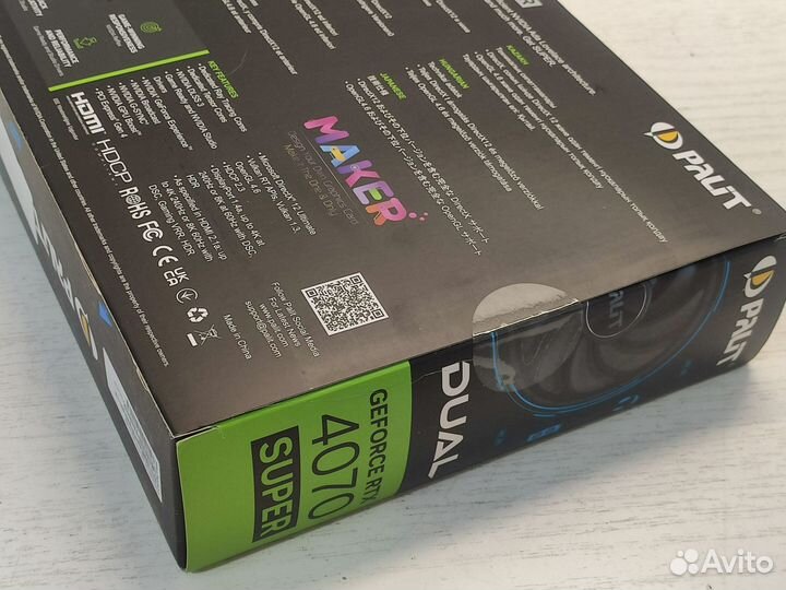 Новая RTX 4070 Super на гарантии