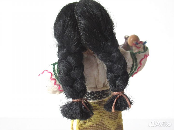 Кукла сувенирная Молдавия 1970 г. редкая