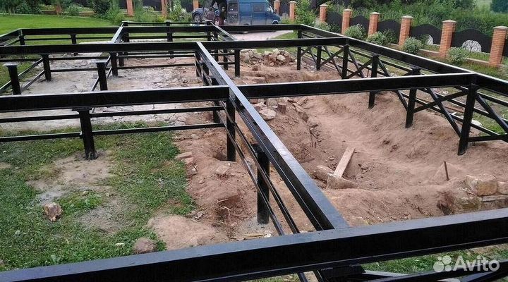 Установка винтовых свай