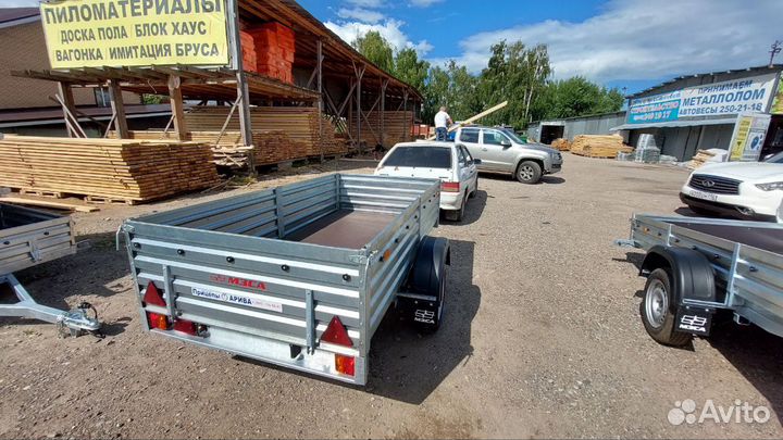 Прицеп 817701.024 с высокими бортами Н470мм