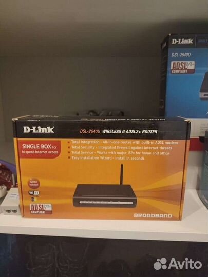 Роутеры D-Link dsl-2640u и dsl-2540u