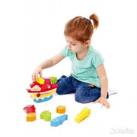 Настольная игра баланс Жирафики Морской мир