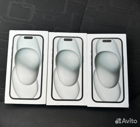 Смартфон Apple iPhone 15 128Gb черный SIM+SIM