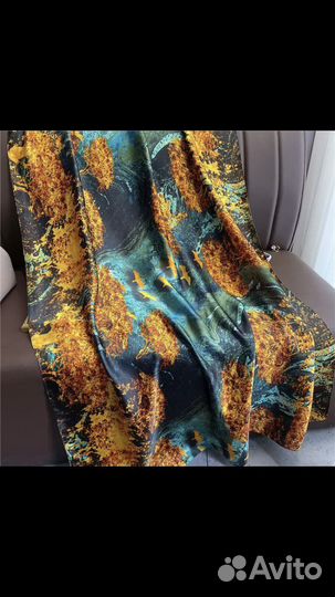 Шарф женский шелковый 90*180