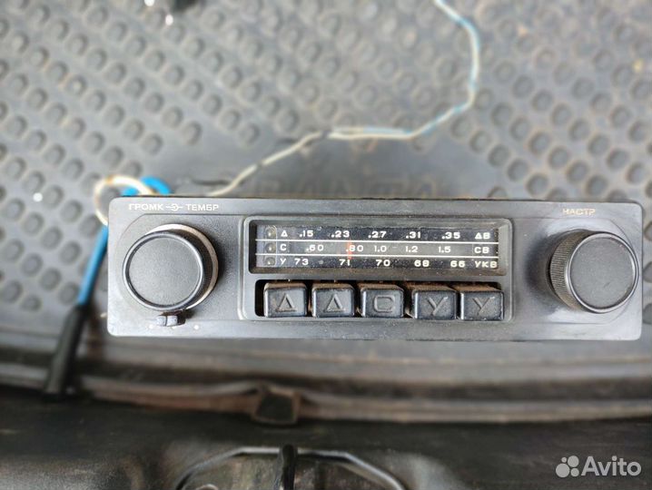 Магнитола, радиола ваз 2103. Былина 207-В