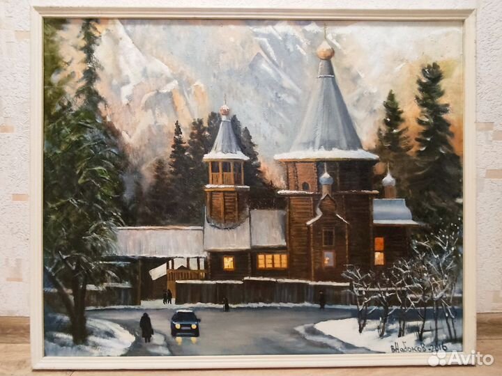 Картина маслом на холсте