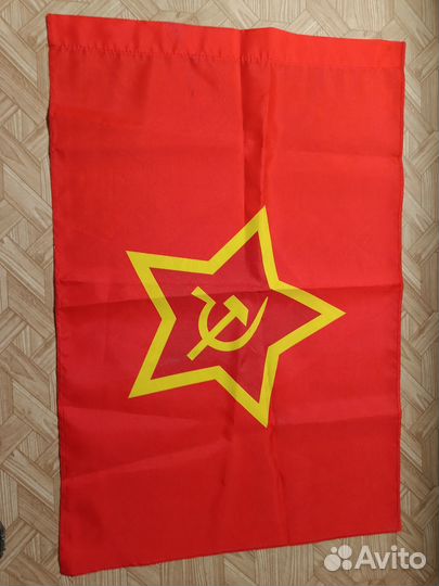 Флаг са односторонний крашеный